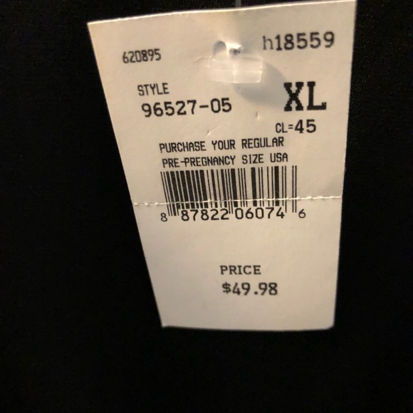 Motherhood Maternity Waist tie wrap surplice dress - Picture 4 of 4